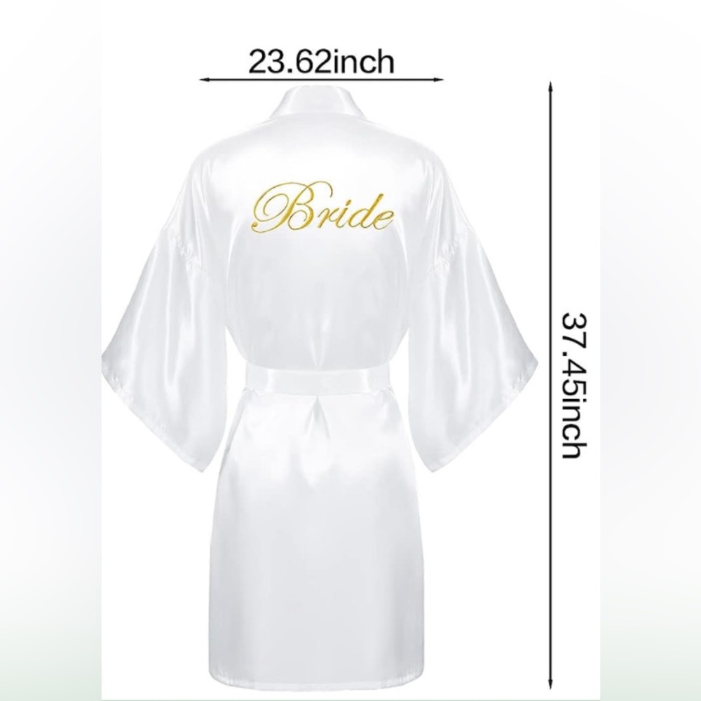 NWOT Bridal Robe - Picture 4 of 4